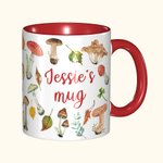 Tasse à champignons en céramique Magic Magic Mug Camping Mug en acier inoxydable pour les passionnés de jardinage/plantes