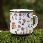 Tasse à champignons en céramique Magic Magic Mug Camping Mug en acier inoxydable pour les passionnés de jardinage/plantes