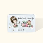 Personalized Baking Tin for Her Baked with Love