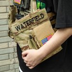 Personalized Military Waterproof Book Cover With Embroidery Name Military Gift for Him