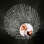 Personalized Sunflower 100 Languages I love You Photo Projection Necklace