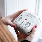 Personalized Long Distance Girlfriend Jewelry Box