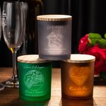 Personalized Any Map Where We Met Scented Candle Holder Valentine's Day Gift