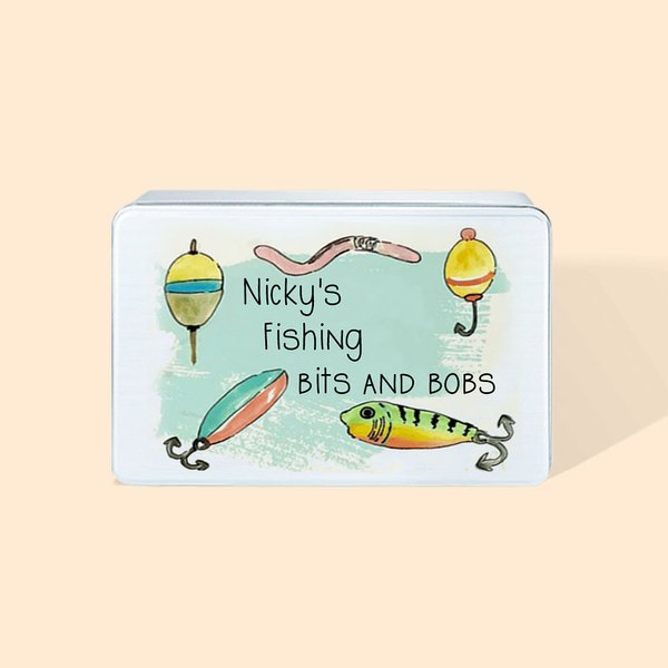 Caja de pesca de metal personalizada