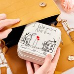 Personalized Long Distance Girlfriend Jewelry Box