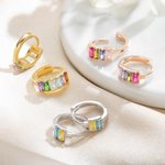 Orecchini personalizzati con pietre di nascita, regali per lei