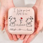 Personalized Long Distance Girlfriend Jewelry Box