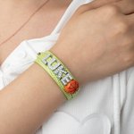 Personalized Soccer Volleyball Basketball Football Mom Leather Bracelet with Name and Bling Charm