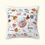 Personalized Bohemia Positive Affirmations Throw Pillow Cushion Cover