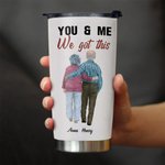 Vaso Personalizado You And Me We Got This Regalo para Pareja