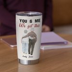 Vaso Personalizado You And Me We Got This Regalo para Pareja