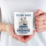 Personalisierte Ich wünschte, ich könnte die Uhr zurückdrehen Becher für Paar Ehemann Frau Hochzeit Jahrestag Geschenk