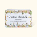 Personalized Food Grade Easter Peter Rabbit Biscuit Tin with Name and Text Gift for Family
