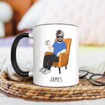 Personlig mugg Happy Retirement Present