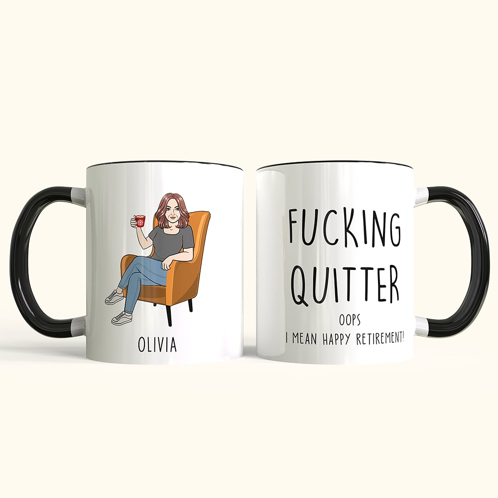 Tasse personnalisée Cadeau de bonne retraite