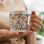 Tasse personnalisée Bohemia Positive Daily Affirmations Mental Health Mug
