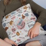 Personalized Bohemia Positive Affirmations Throw Pillow Cushion Cover