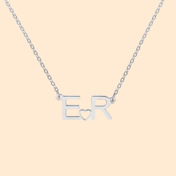 Dainty Initials Necklace - Gifts for Her