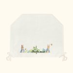 Personalized Easter Basket Liner Monogram Rabbit Peter and Flopsy