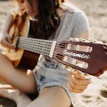 Personalized Metal Guitar Headstock Badge with Name Lettering Badge Birthday Gift for Guitar Lovers