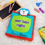Personalised Montessori Early Education Non-Toxic Soft Cloth Book for Children