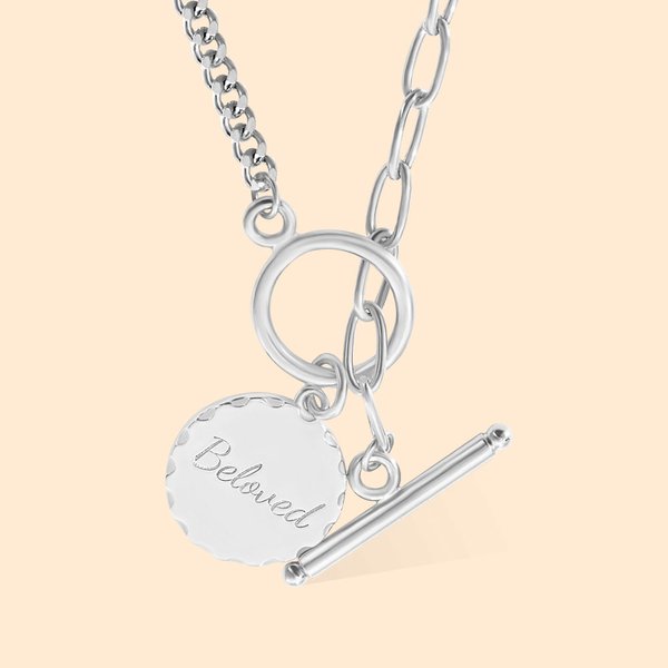 Personalisierte Hawaiianischen Schriftzug Halskette für Frauen