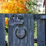 Fer à Cheval Pendant Personnalisé avec Nom Décoration Murale Cadeau Anniversaire Mariage pour Amoureux de Cheval