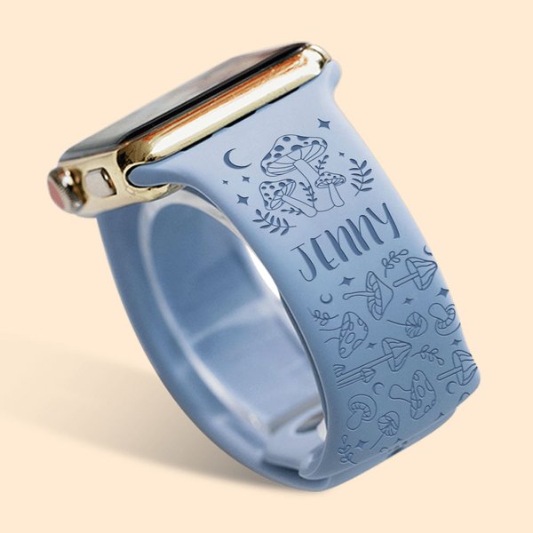 Funghi personalizzati Design Laser stampato Watch Band per Apple Samsung