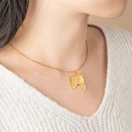 Personalized Horse Portrait Photo Necklace Jewellery Gift For Horse Lovers