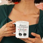 Tazza da caffè in ceramica personalizzata Best Neighbors Ever, regalo per il vicino di casa