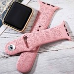 Personalisierte Pilze Design Laser gedruckt Watch Band für Apple Samsung