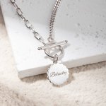 Personalized Hawaiian Lettering Necklace for Women