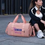 Bolsa de viaje de gran capacidad con correa ajustable para el hombro Regalo de cumpleaños para el equipo de animadoras