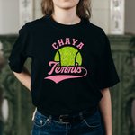 T-Shirt Personnalisé avec Nom et Numéro Motif Balle ou Ballon à Paillettes Cadeau pour Équipe Amateur de Sport