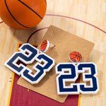 Orecchini personalizzati con numero del giocatore per la mamma del calcio Mamma del baseball Mamma del softball