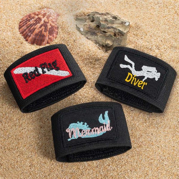 Personalisiertes Besticktes Gerätetauchen BCD Namensschild ID Anhänger Tarierjacket Tauchidentifikation Tag Geburtstag Geschenk für Tauchliebhaber