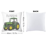 Personalisierte Fantasy Einhorn Reversible Magie Pailletten Flip werfen Kissenbezug mit Namen Kind Geschenk