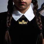 Gepersonaliseerde vleermuis heks pompoen spook gotische naam ketting Halloween Gift voor vrouwen meisjes