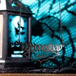 Gepersonaliseerde vleermuis heks pompoen spook gotische naam ketting Halloween Gift voor vrouwen meisjes