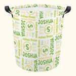 Panier de rangement pliable personnalisé Dinosaure Fantaisie Licorne pour enfant Lessive Jouets Organisateur