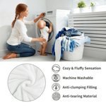 Manta polar personalizada con flores de acuarela para la familia Día de Navidad Regalo del Día de la Madre para la madre Abuela