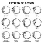 Personlig Födelseblomma med Namn Smyckesskål för Kvinnor Födelsedag Mors Dag Present