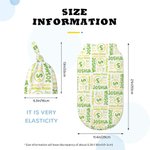 Cadeaux personnalisés de couverture d'emmaillotage de bébé de licorne de dinosaure