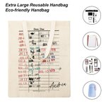 Sac fourre-tout personnalisé pour les amoureux des livres