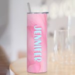 Personalisierter großer Becher mit Monogramm-Initialen