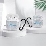 Personalized Large Monogram Initials Air Pods Case for Apple and Samsung