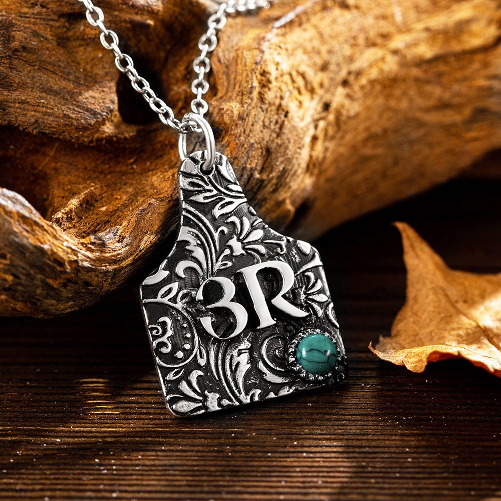 Collana Donna Con Ciondolo Mucca In Argento 925 – Incisione "Forever In My Heart" – Regalo Compleanno