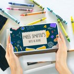 Boîte à biscuits en métal personnalisée Cadeaux pour les enseignants