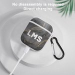 Personalized Large Monogram Initials Air Pods Case for Apple and Samsung