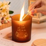 Portacandele personalizzato I Wish You Lived Next to Me Regali di riscaldamento per la casa